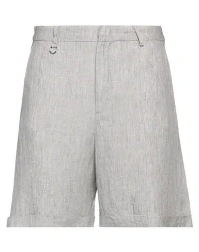 Golden Craft 1957 Man Shorts & Bermuda Shorts Light Grey Size 30 Linen