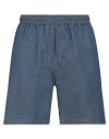 Golden Craft 1957 Man Shorts & Bermuda Shorts Navy Size 6 Cotton In Navy Blue