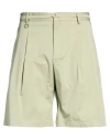 Golden Craft 1957 Man Shorts & Bermuda Shorts Sage Green Size 32 Cotton, Elastane