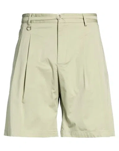 Golden Craft 1957 Man Shorts & Bermuda Shorts Sage Green Size 32 Cotton, Elastane