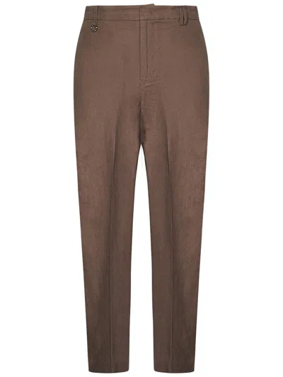 Golden Craft Trousers In Brown