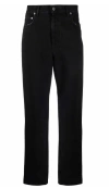 Golden Goose Logo-patch Straight-leg Trousers