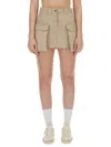 Golden Goose Cargo Pocket Mini Skirt