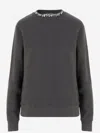 Golden Goose Cotton Sweatshirt With Applied Crystals