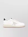 Golden Goose Ballstar 2 Leather Upper And Spur Suede Star Shiny Leathe In White