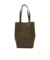 Golden Goose 24/7 Bag North South Tote Bag In Green