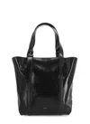 Golden Goose Spacious Tote Bag Dual Handles In Black