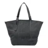 Golden Goose Antracite 247 Ew Canvas Shopping Bag