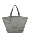 Golden Goose Tote Bag Everyday Versatile Straps In Green
