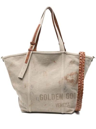 Golden Goose 24/7 Tote Bag In Tortora