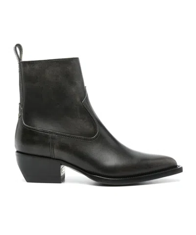 Golden Goose 45mm Debbie Boots In Black