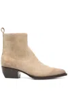Golden Goose 45mm Debbie Boots In Neutrals