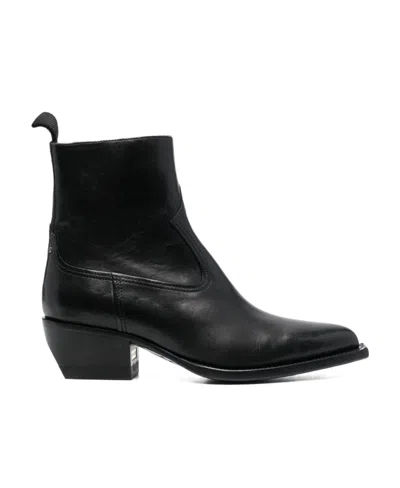 GOLDEN GOOSE GOLDEN GOOSE DELUXE BRAND POINTED TOE ANKLE BOOTS