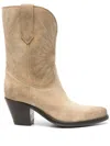 Golden Goose 70mm Wish Star Ankle Boots In Neutrals