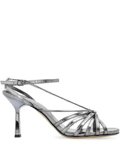 GOLDEN GOOSE 95MM LEATHER SANDALS