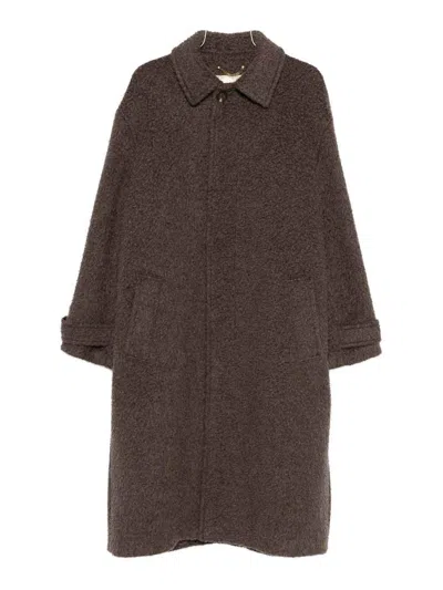 Golden Goose Coat In Brown