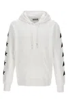 Golden Goose Star Print Hooded Sweater With Kangaroo Pocket