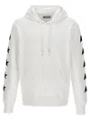 Golden Goose Star Print Hooded Sweater With Kangaroo Pocket