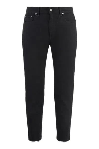 Golden Goose Alvaro Slim Fit Jeans In Black