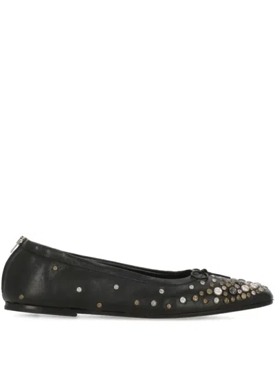 Golden Goose Amy Ballet Flats In Black