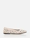 Golden Goose 'amy' Ballet Flats Featuring Metal Eyelets In Yellow