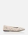 Golden Goose 'amy' Ballet Flats Featuring Metal Eyelets In Yellow