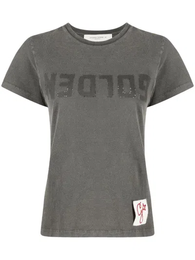 Golden Goose Anthracite Cotton Doris T-shirt