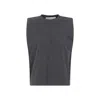 Golden Goose Deluxe Brand Studded Sleeveless T In Grey