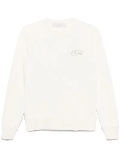 Golden Goose Athena Sweatshirt In White