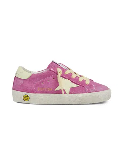 Golden Goose Baby's & Little Girl's Super Star Suede Low-top Sneakers In Multi