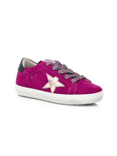 Golden Goose Baby's & Little Kid's Superstar Suede Sneakers In Multi