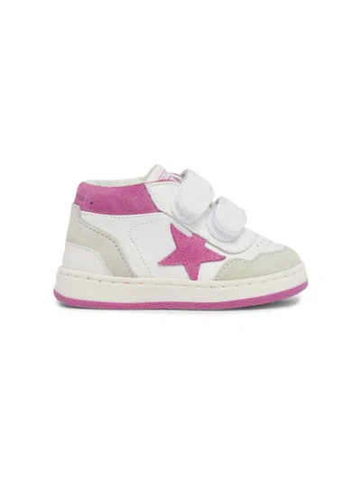 Golden Goose Baby Girl's & Little Girl's June Leather Sneakers In White