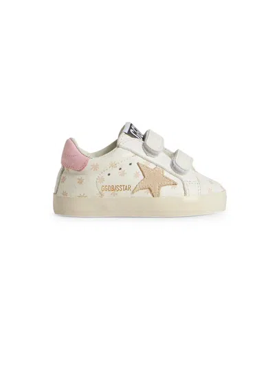 Golden Goose Baby Girl's Star Leather Sneakers In Multi