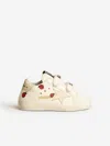 GOLDEN GOOSE BABY LEATHER SCHOOL STAR TRAINERS
