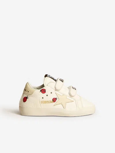 Golden Goose Baby's Graphic Leather Low-top Sneakers In Ivory