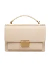Golden Goose Bag Venezia Tejus I Leather With Python Pattern Color Vanilla In Vanilla