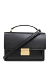 Golden Goose Venezia Bag Palmellato Leather Body Gold Metal Details Bags In Black