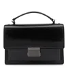 Golden Goose Wavy Leather Venezia Bag In Black