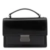Golden Goose Wavy Leather Venezia Bag In Black