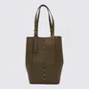 Golden Goose Studded Detail Adjustable Strap Tote Bag In Brown