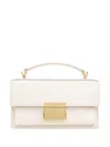 Golden Goose Venezia Small Flap Leather Crossbody Bag In White