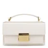 Golden Goose Venezia Small Flap Leather Crossbody Bag In White
