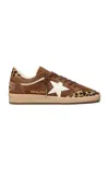 Golden Goose Ball Star In Brown