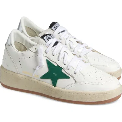 Golden Goose Superstar Lace-up Sneakers In White