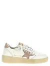 Golden Goose Low-top Sneakers With Perforated Upper In White