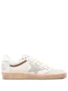 Golden Goose Ballstar Sneakers In Nappa And Nylon In Neutral