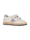 Golden Goose Ball Star Glitter-detail Sneakers In White