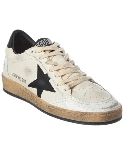 Golden Goose Ball Star Leather Sneaker In Multi