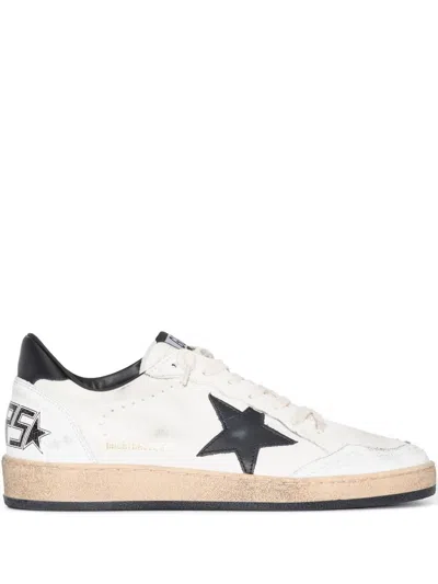 GOLDEN GOOSE GOLDEN GOOSE BALL STAR LEATHER SNEAKERS