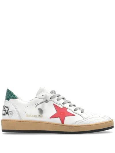 GOLDEN GOOSE GOLDEN GOOSE BALL STAR LEATHER SNEAKERS